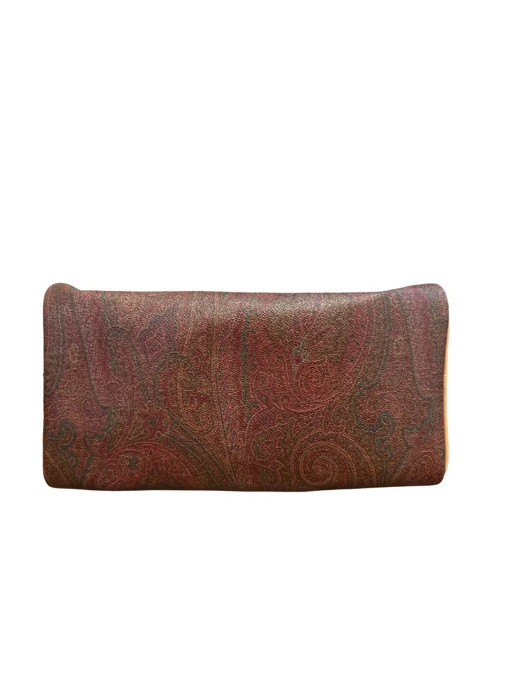 SOLD!!! Etro Brown Paisley Leather Satchel with Tan Trim EUC (900-1500 value) - Picture 6 of 17